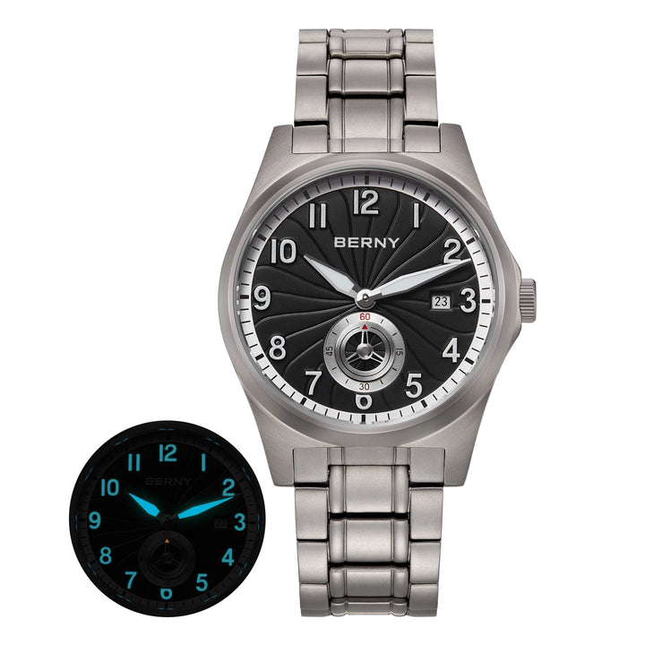 Luxury Super Luminous Titanium Wristwatch