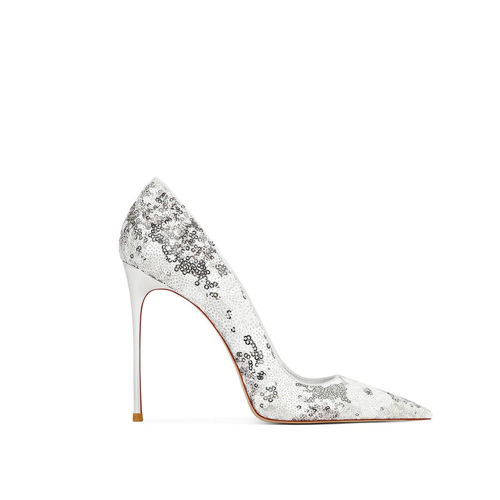 Glamorous Sequins Stiletto Heels