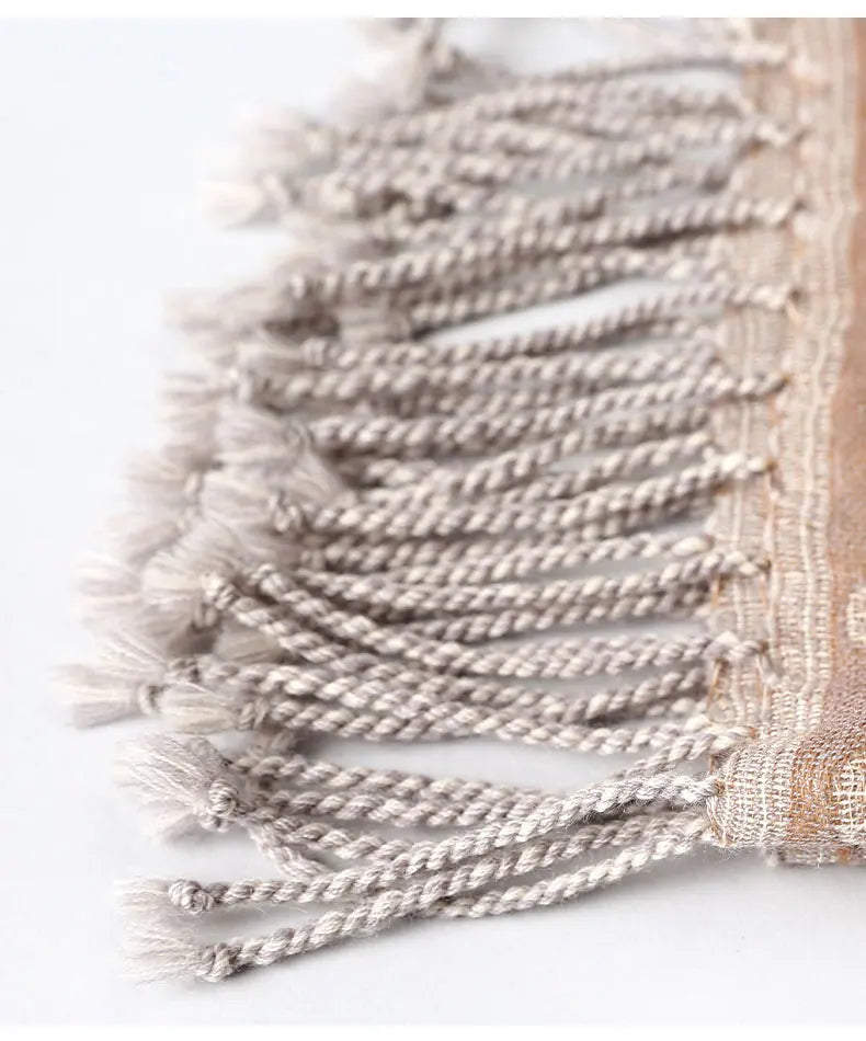 High-end Wool Beaded Pashmina Shawl