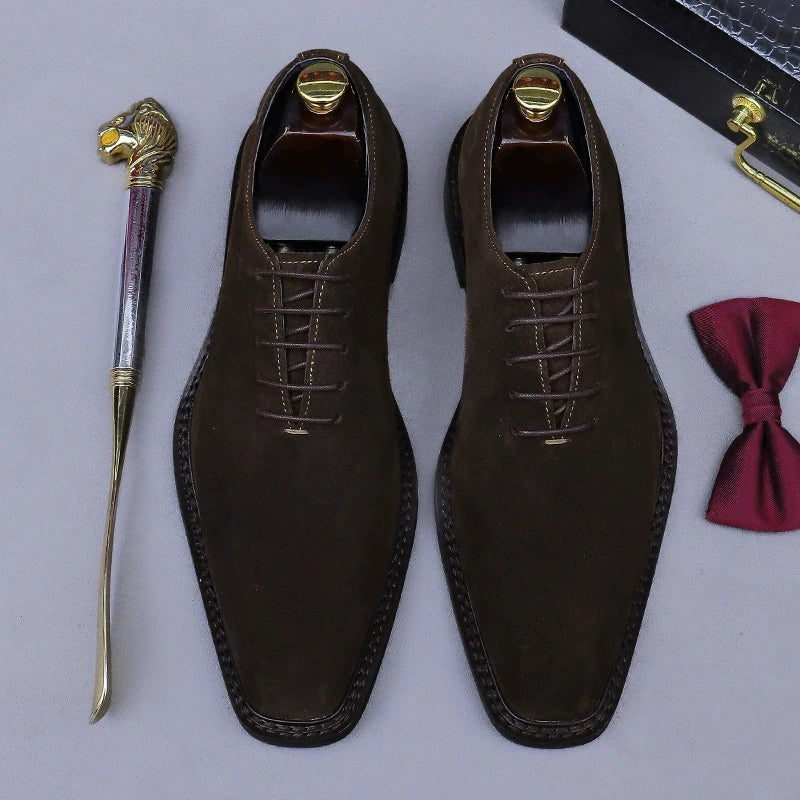 Luxury Suede Leather Dress Shoes