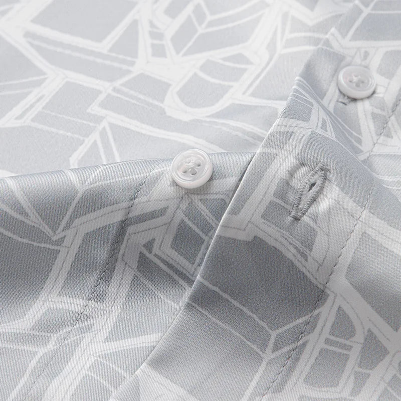 Luxury Non-Ironing Silk Shirt