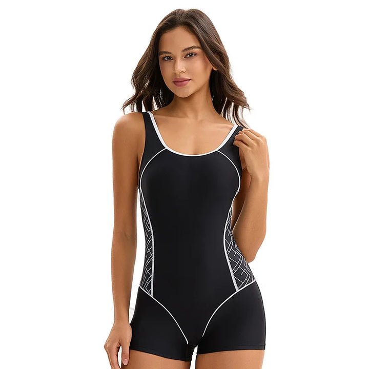 Stunning Sporty One Piece Swimsuit