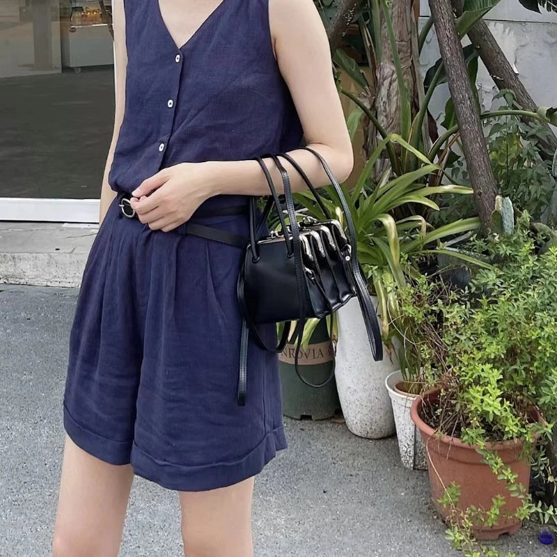 Trendy Multilayered Shoulder Bag