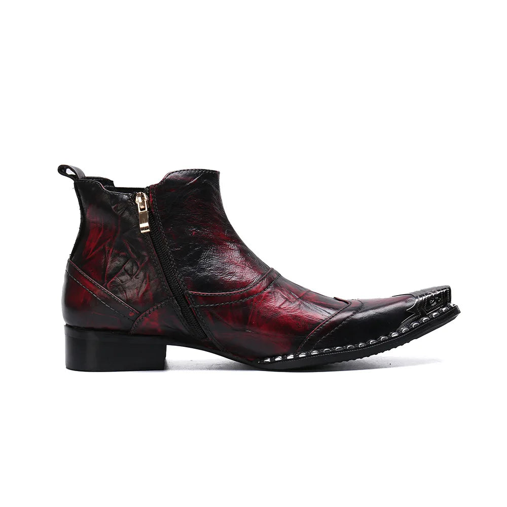 Luxury Zip-Up Ankle Boots