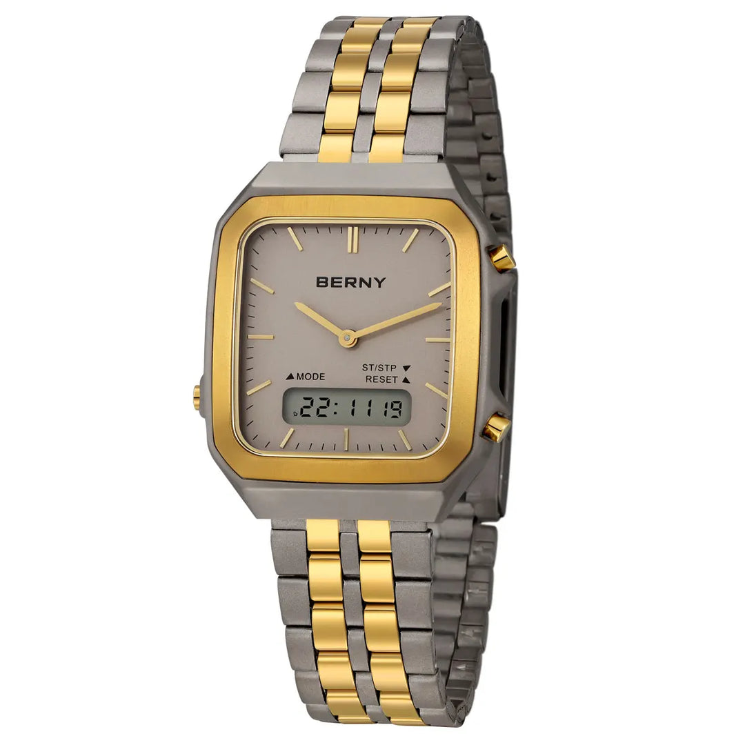 Vintage Square Dial Dashing Quartz Watch