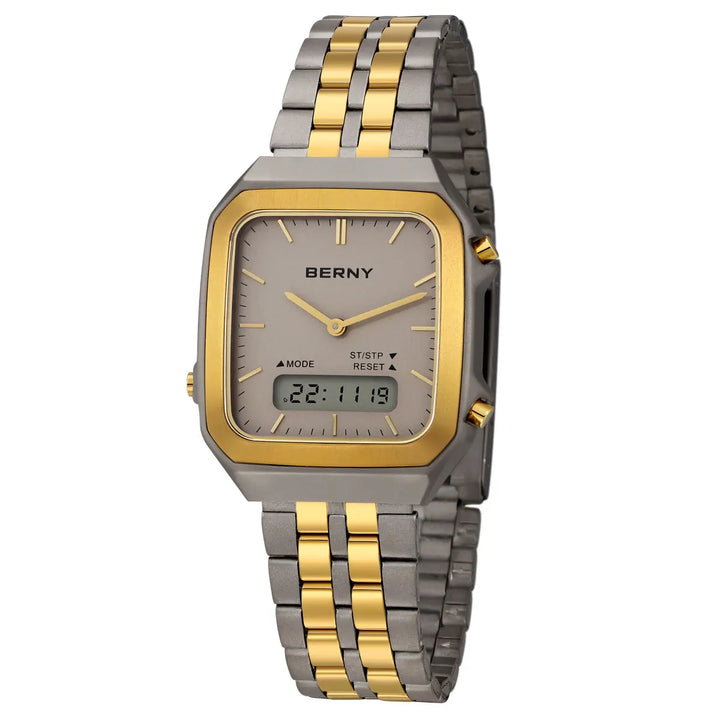 Vintage Square Dial Dashing Quartz Watch