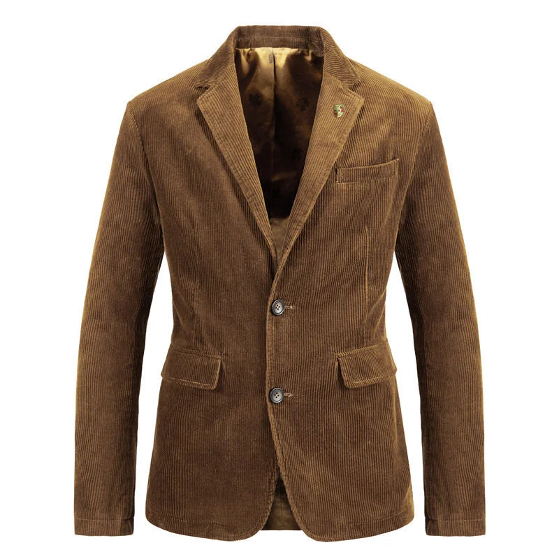 Luxury Slim Fit Corduroy Blazer