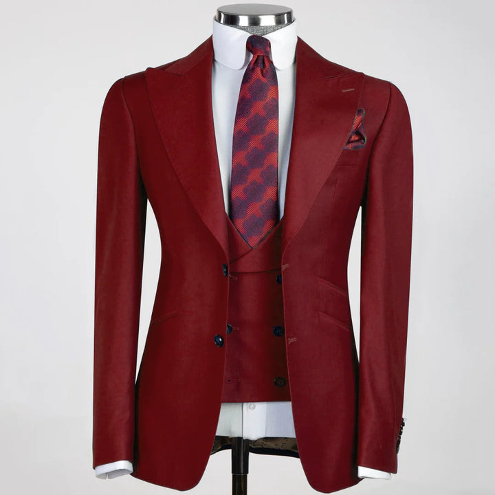 Versatile 3-Piece Men's Formal Suit