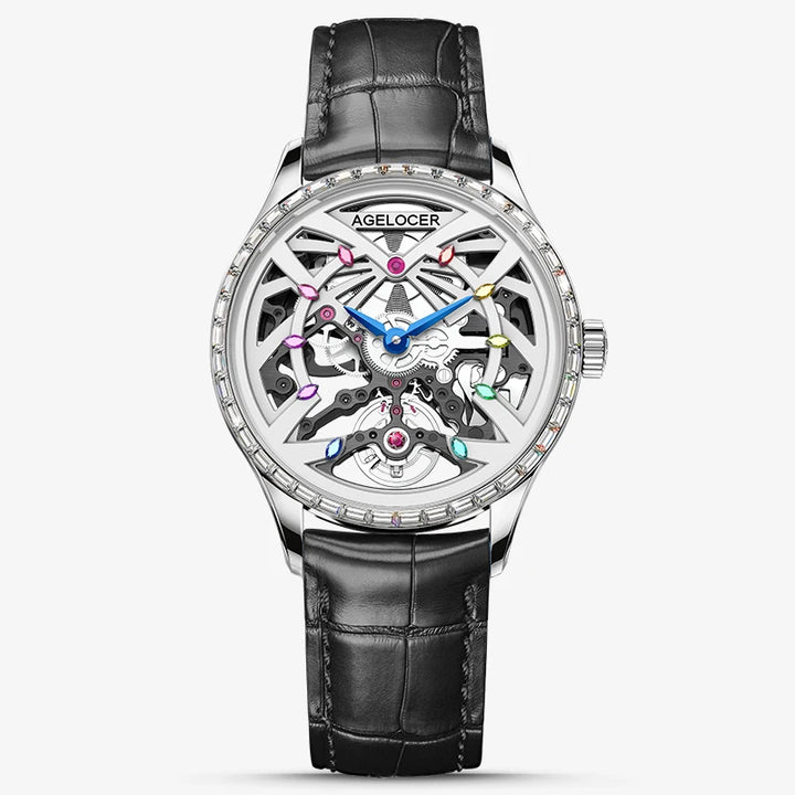 Luxury Double-sided Hollow Mechanical Watch