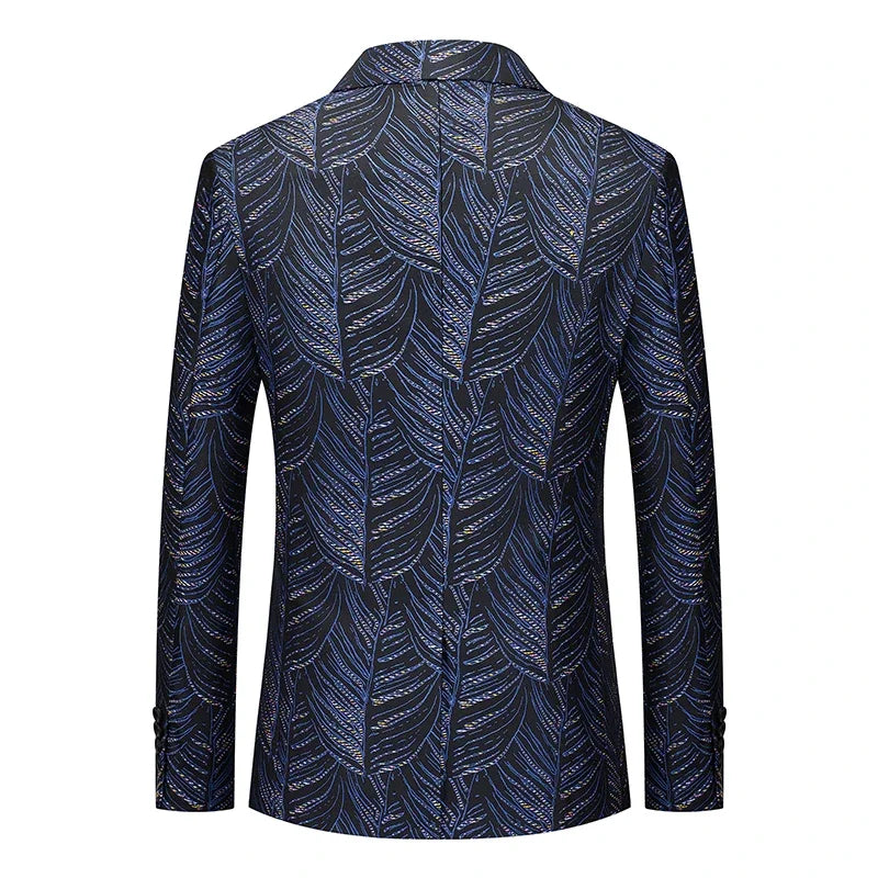 Formal Jacquard Blazer