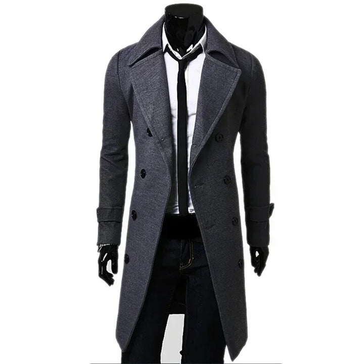 Smart Style Double Breasted Trench Coat