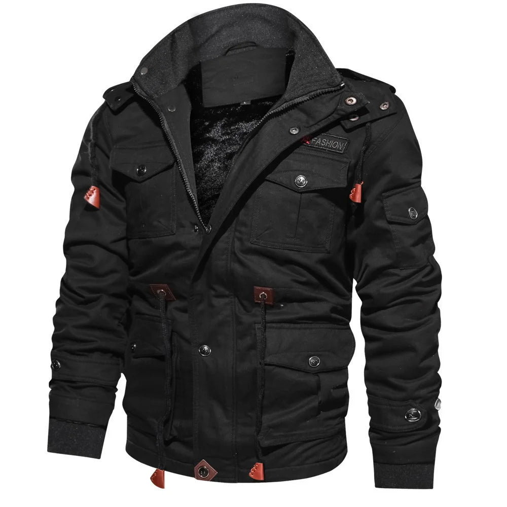 Cotton Plush Tactical Coat