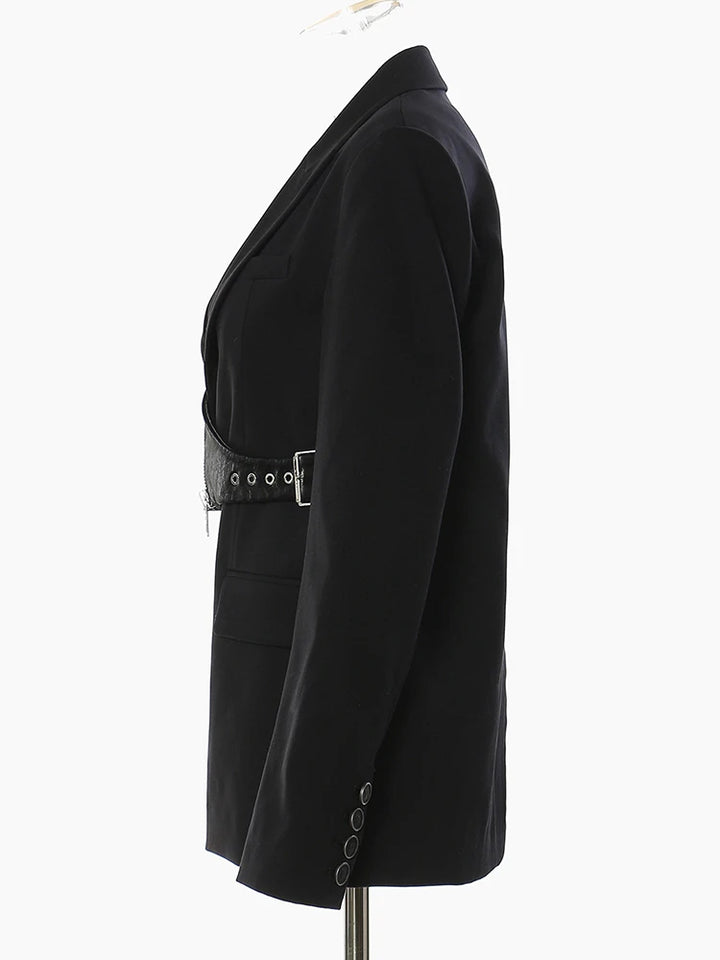 Refined faux leather women&