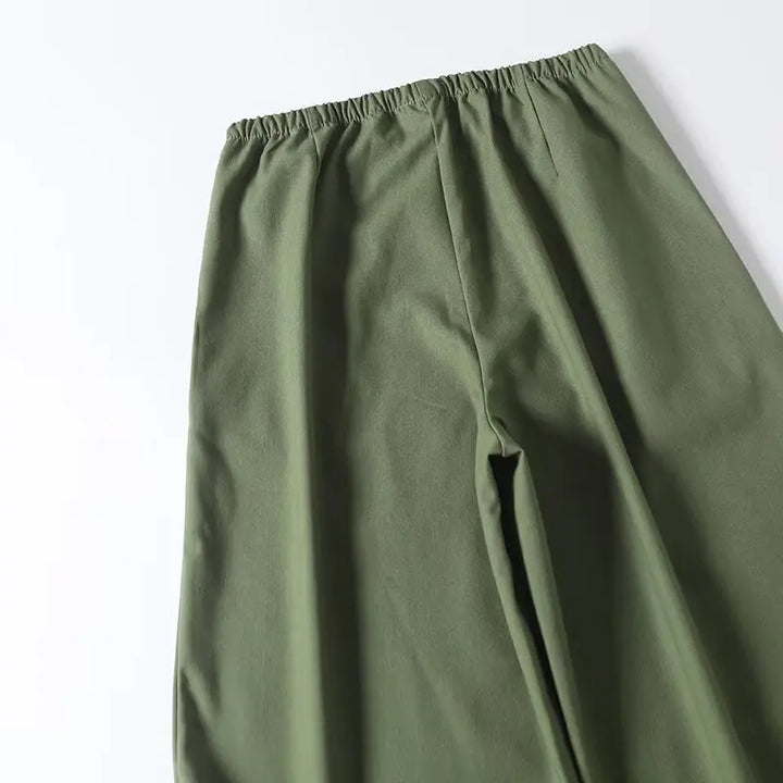 Comfortable Linen Wide-Leg Pants