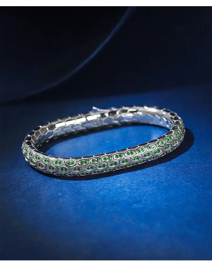 Sophisticated Sterling Silver Bracelet