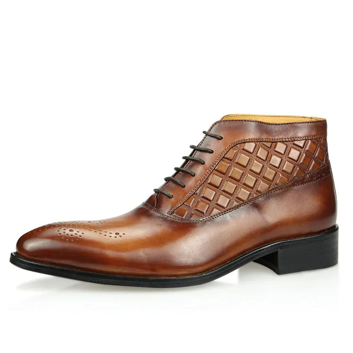 Classic Fashion Leather Oxford Boots