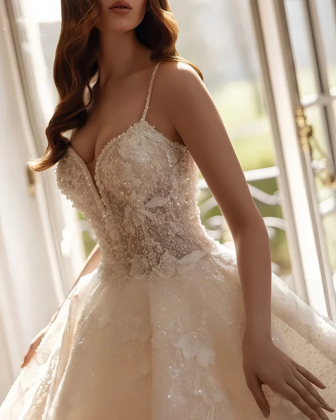 Exquisite Sweetheart Ball Gown Wedding Dress