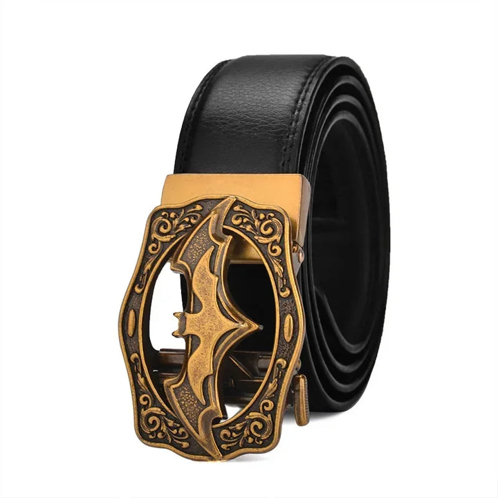 Genuine Leather Automatic Buckle Belt