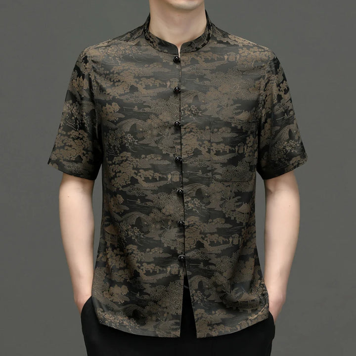 Refined Print Tang Shirt