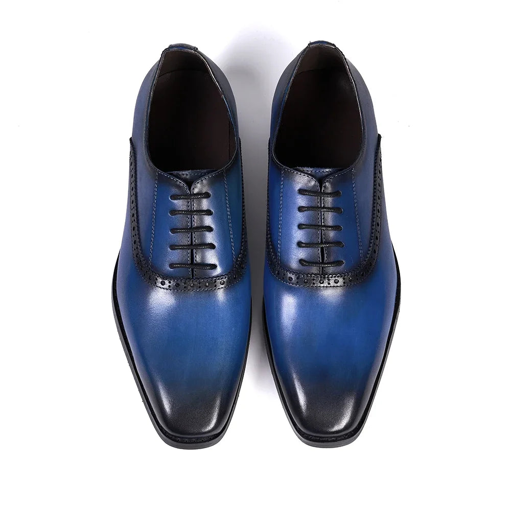 Refined Plain Toe Oxford Shoes