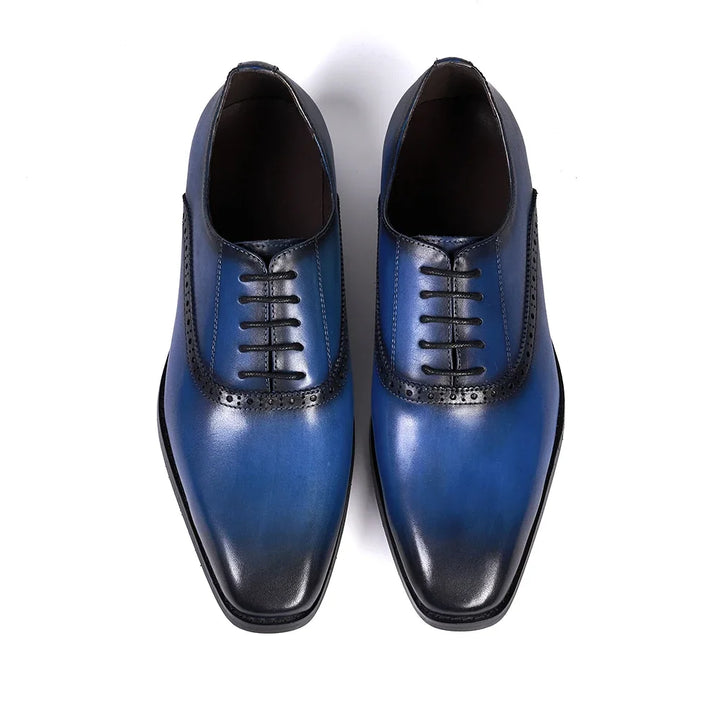Refined Plain Toe Oxford Shoes