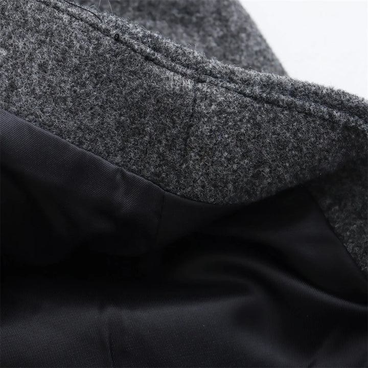 Luxury Double-breasted Loose Coat