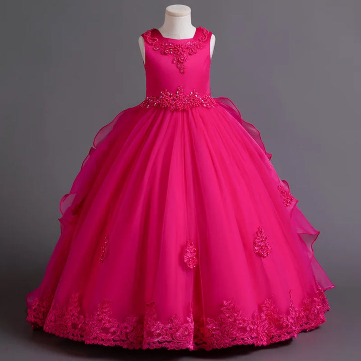 Superbe robe de soirée d'Halloween pour fille