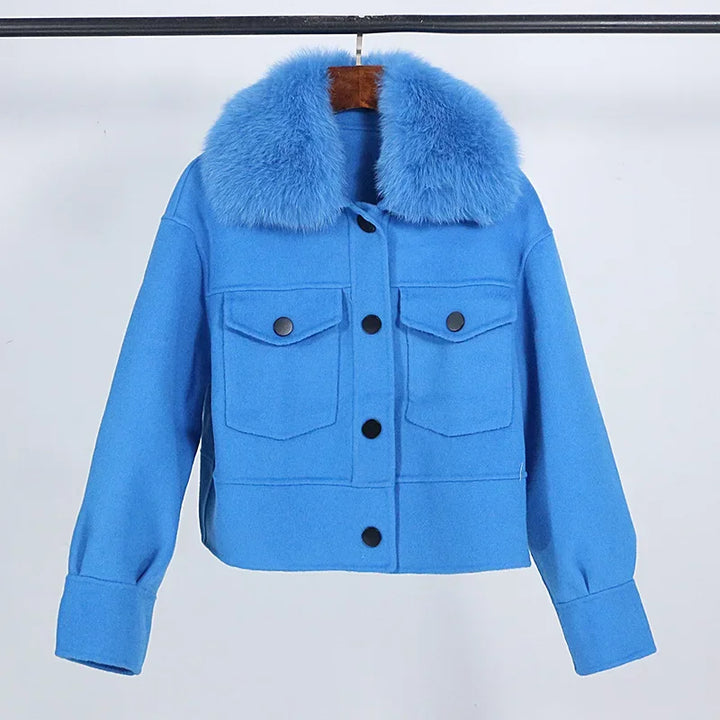 Stunning Double-sided Loose Wool Coat