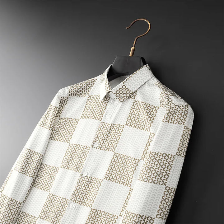 High-Quality Long Sleeve Plaid Shirt