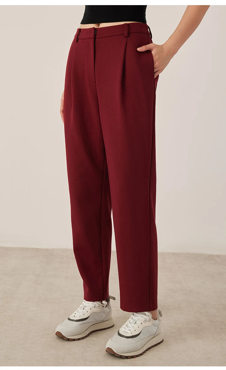Smart Relaxed Straight Leg Pants