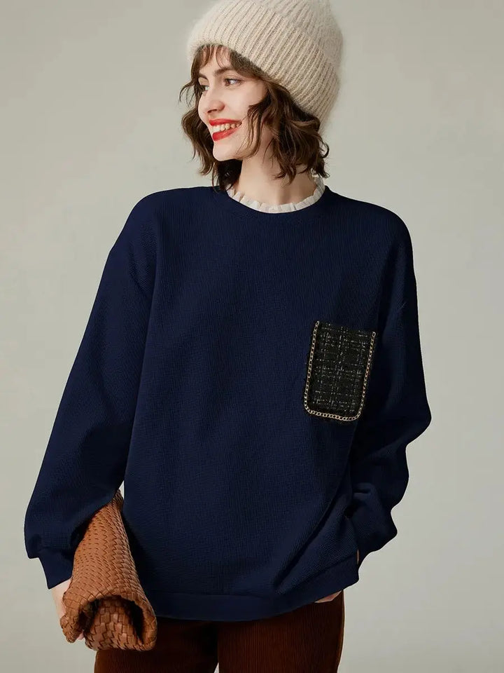 Stringy Selvedge Round Neck Sweater