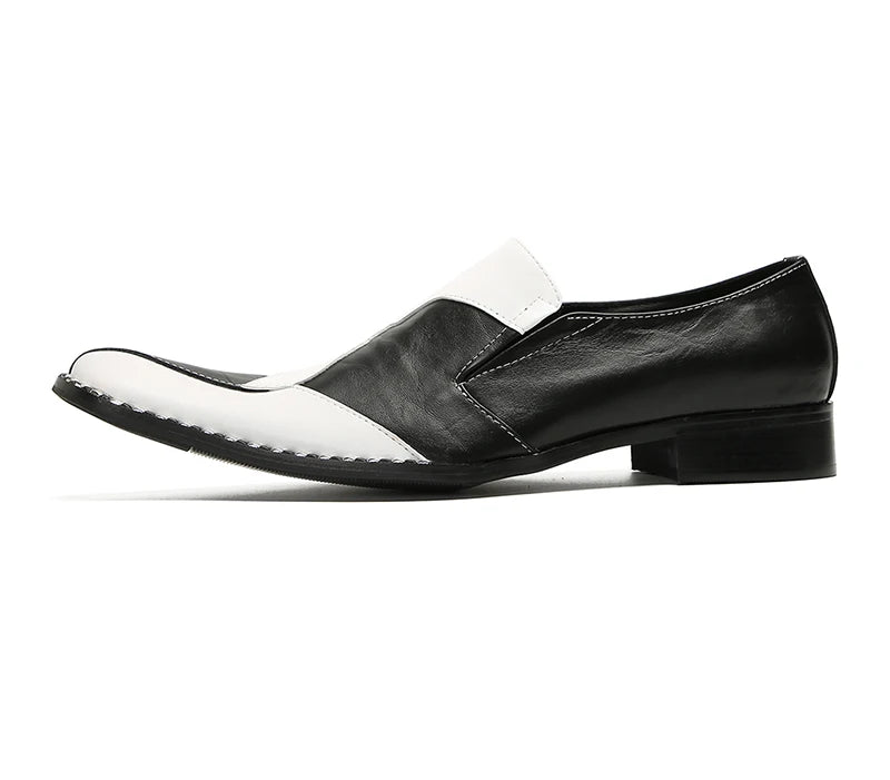 Stunning Slip-On Oxford Leather Shoes