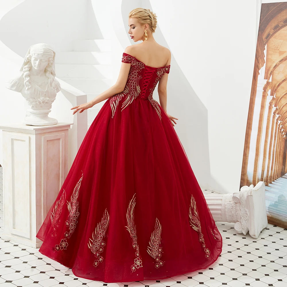 Gorgeous Applique Quinceanera Dress