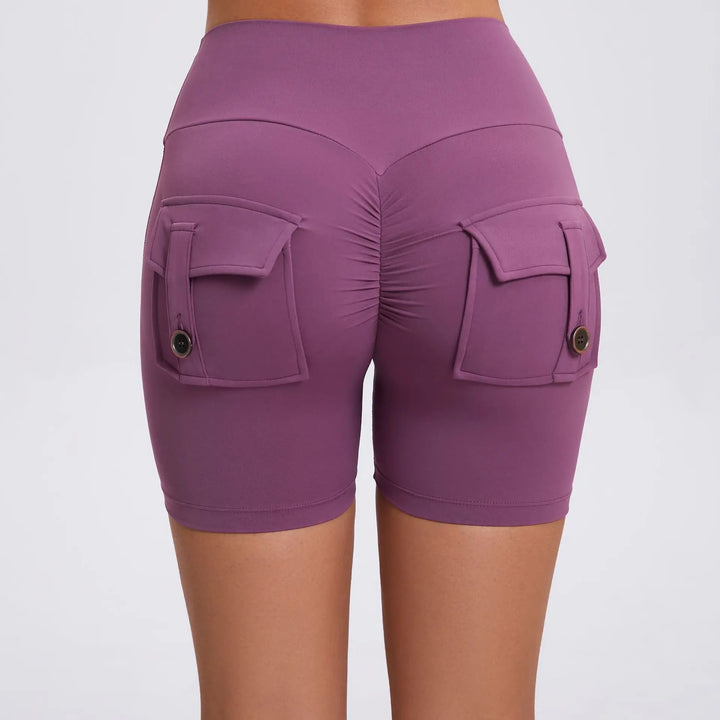 Classic Push-Up Pockets Yoga Shorts