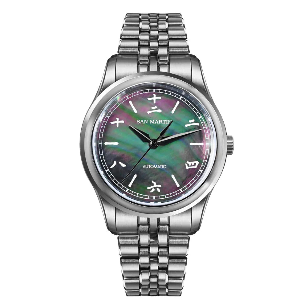 Sweet Sparkle Dial Automatic Watch