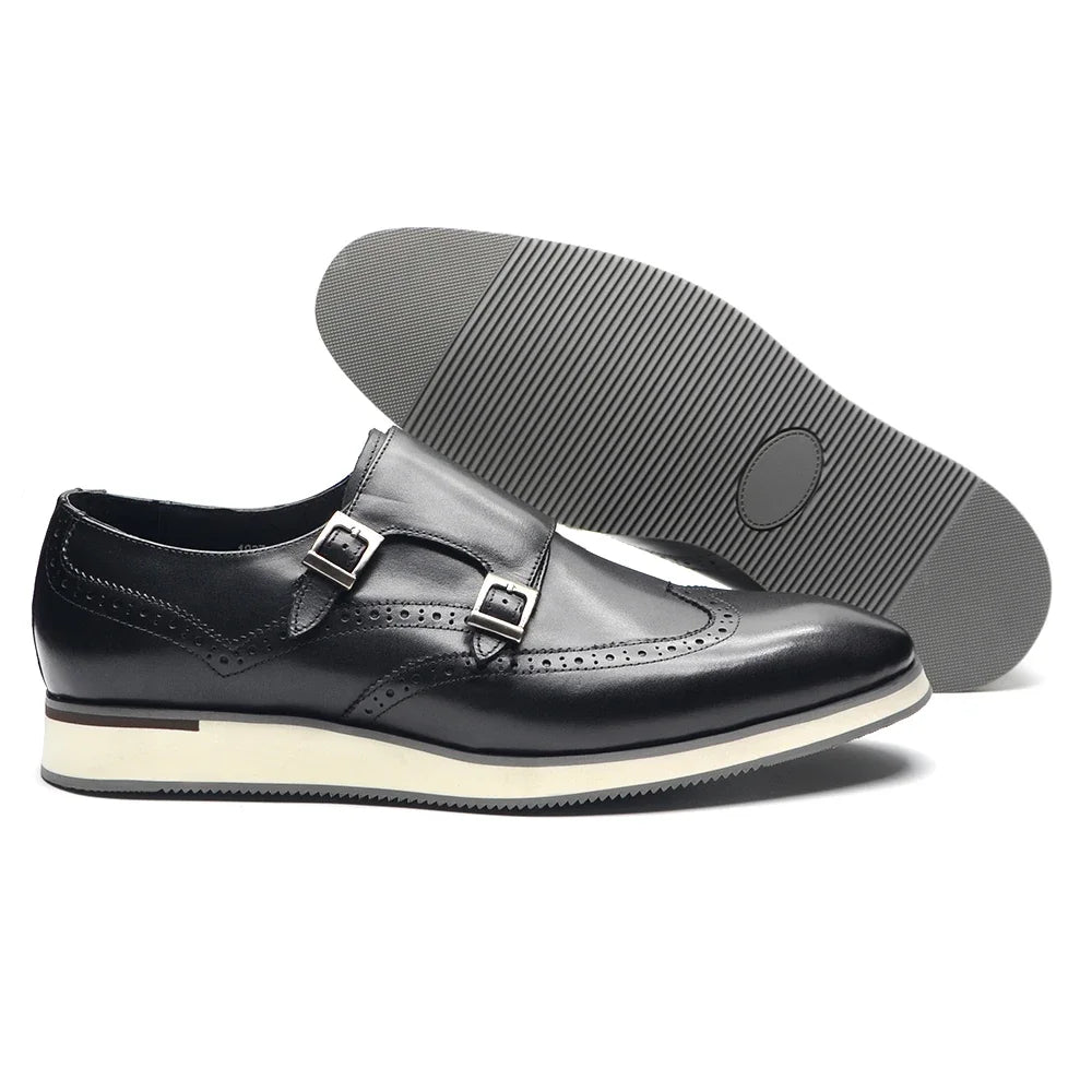 Luxury Monk Strap Business Dress Shoes