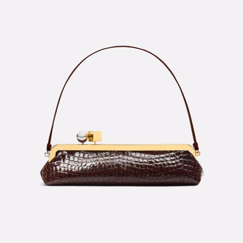 Elegant Removable Shoulder Strap Clutch