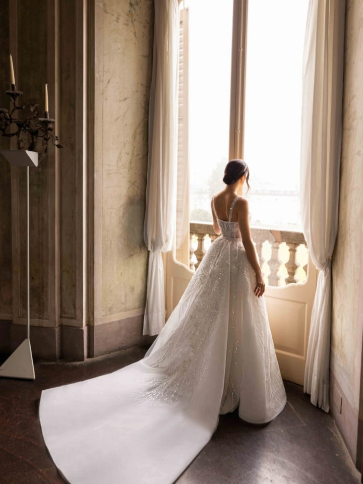 A- Line Elegant Wedding Dress