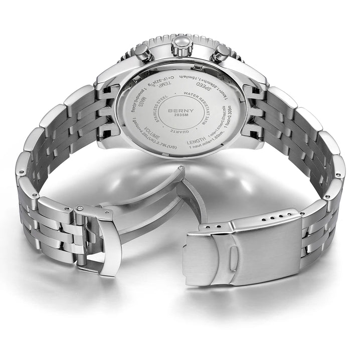 Stylish Sapphire Luminous Quartz Watch