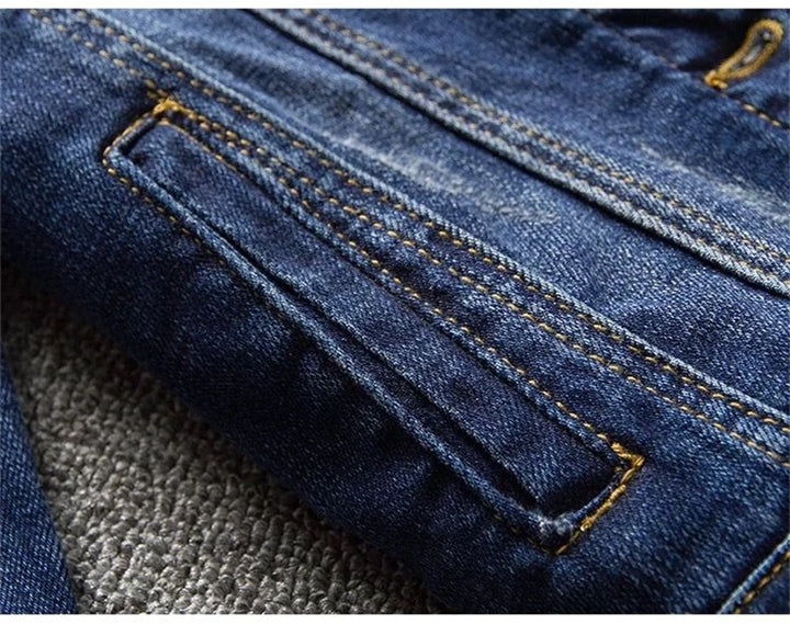 Trendy Button Closure Denim Coat