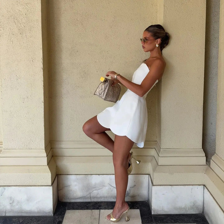 Regal A-Line Mini Cocktail Party Dress