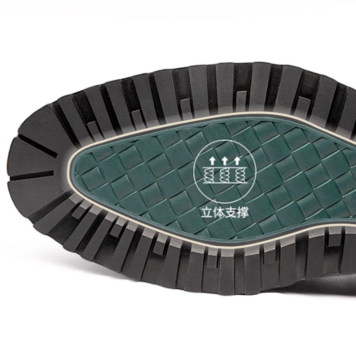 Stunning Calf Top Layer Leather Shoes