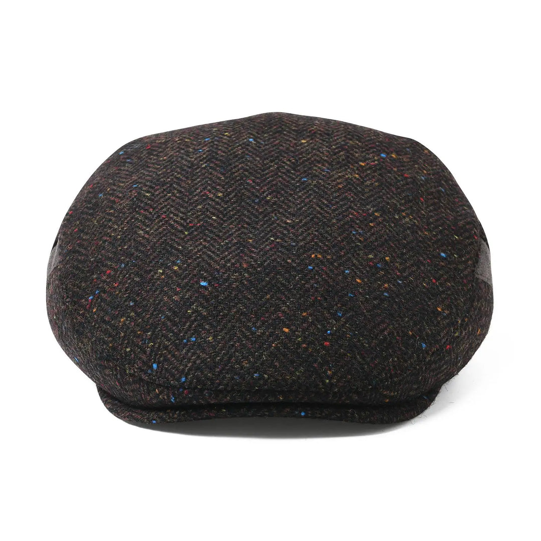 Stylish Wool Tweed Irish Cap