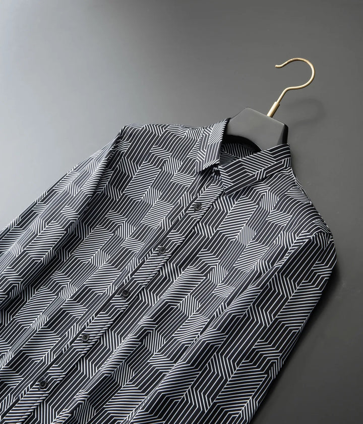 Classic Striped Long Sleeves Shirt