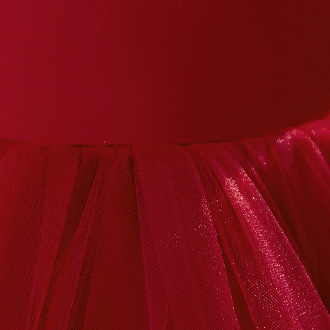 Elegant Bow Tulle Girl&