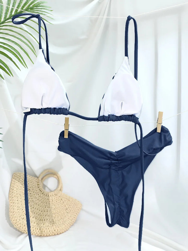 Classic Triangle Micro Bikini Set
