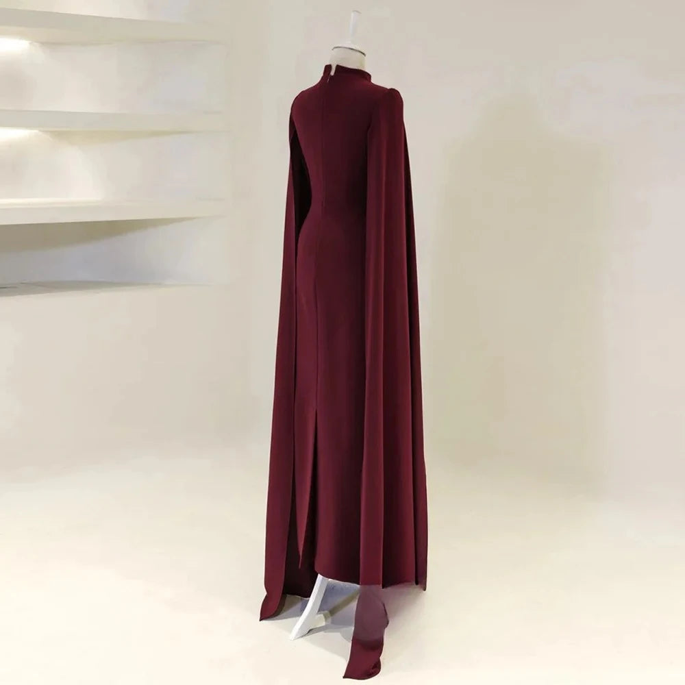 Elegant Light Luxury Beaded Evening Gown