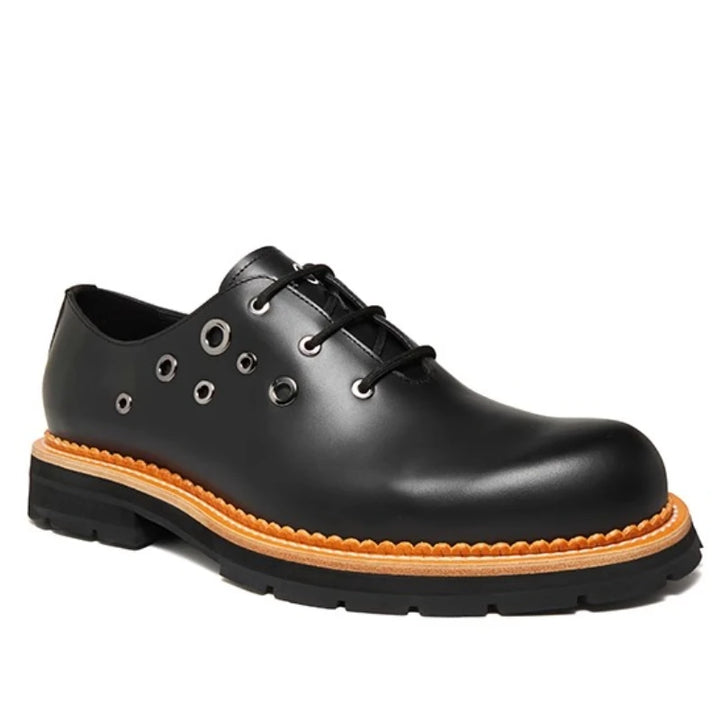 Noble Men's Hand-Sewn Derby Shoes