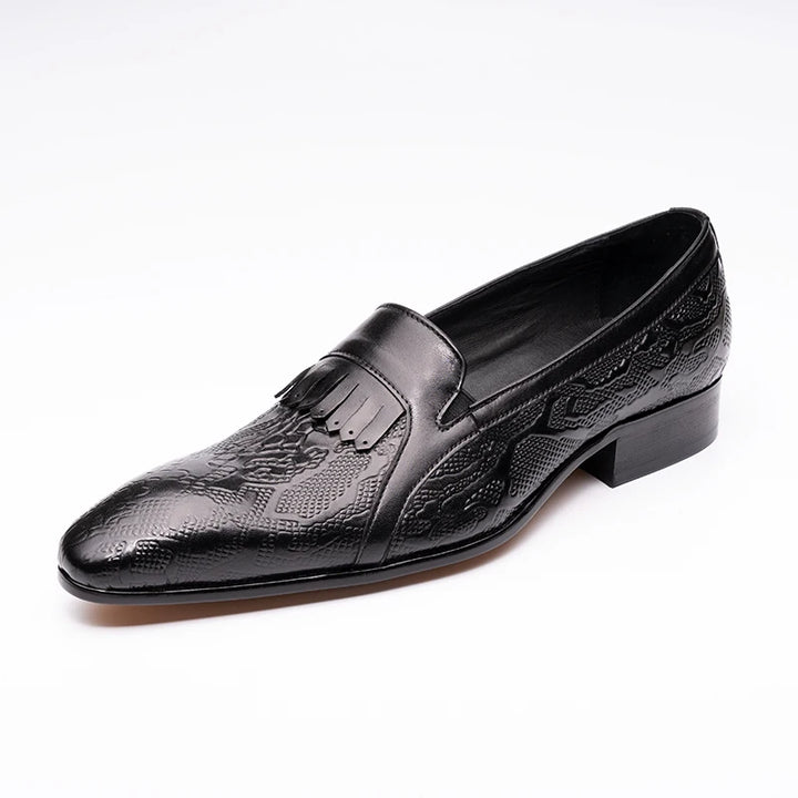 Elegant Men's Business Leather Loafers