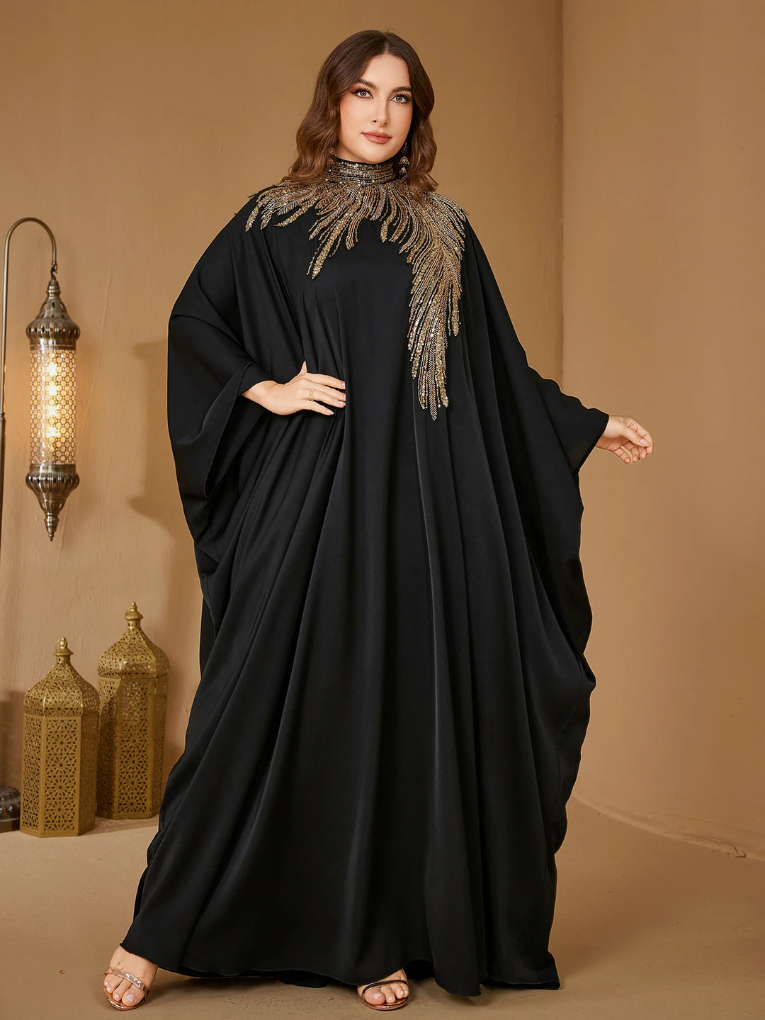 Ravishing Batwing Caftan Dress